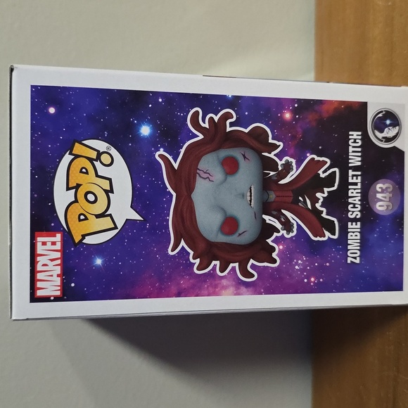 Funko Pop Marvel Zombie Scarlet Witch Figure - Picture 2 of 6